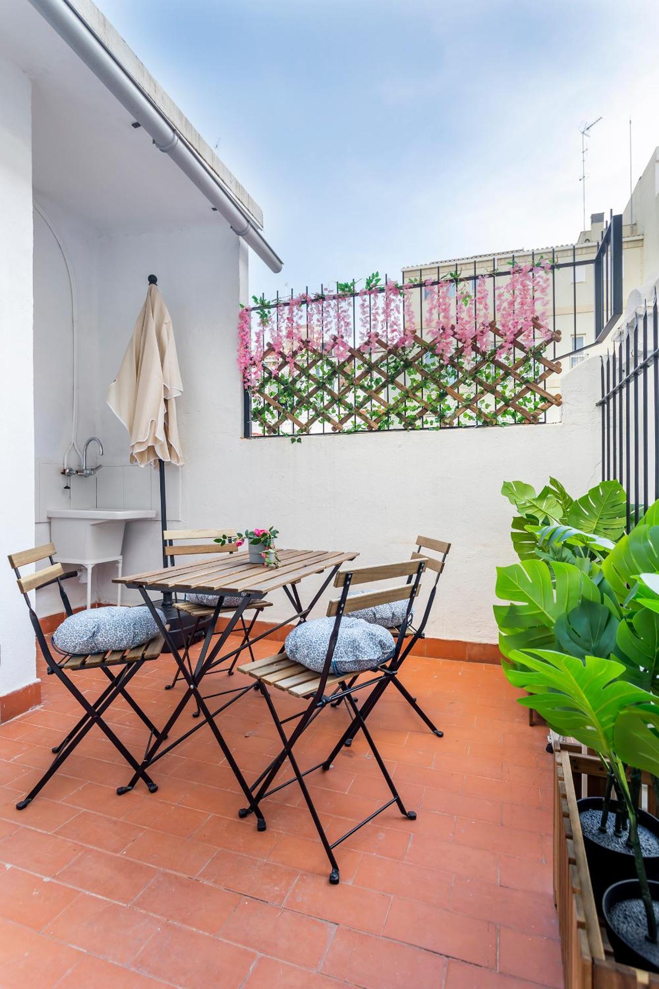 발렌시아 Convento, Amazing Flat With Terrace 2 아파트 외부 사진